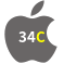 Aplicativo 34C para iOS